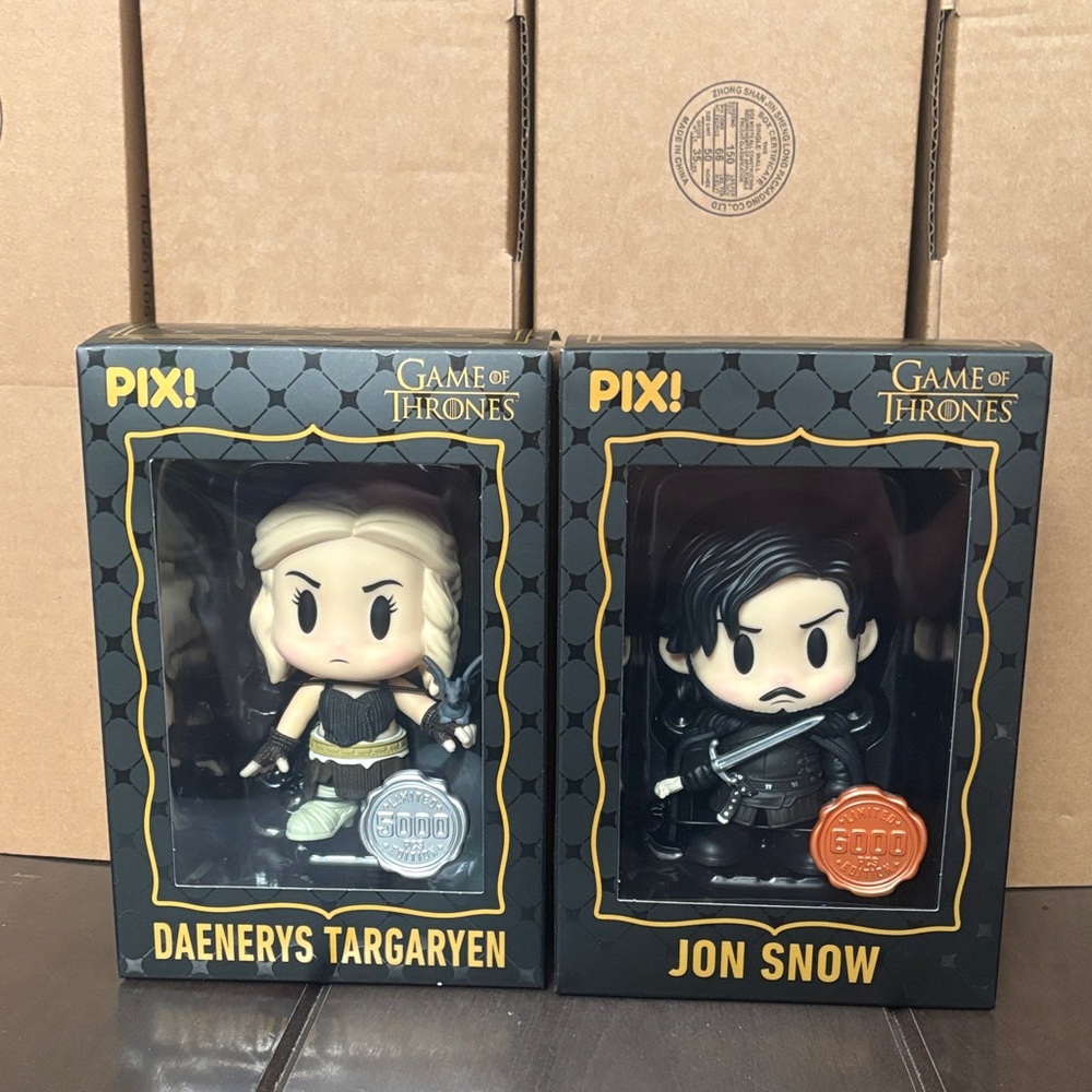 Game of Thrones Daenerys Targaryen and Jon Snow Action Figures